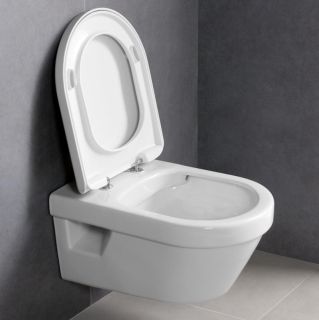Унитаз подвесной Villeroy  Boch Omnia Architectura 5684HR01 alpin, безободковый c крышкой